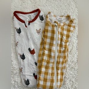 Kyte Baby and Angel Dear footie pajamas